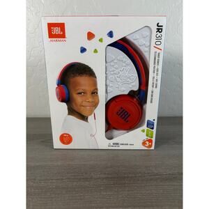 JBL 310BT Kids‎ Wireless On-Ear Headphones- Blue Red- NIB